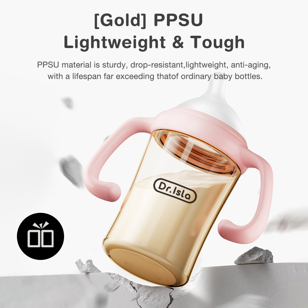 PPSU 斜め型哺乳瓶 - PS74