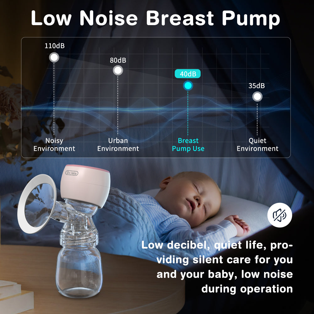 2in1ナイトライト付き電動搾乳器