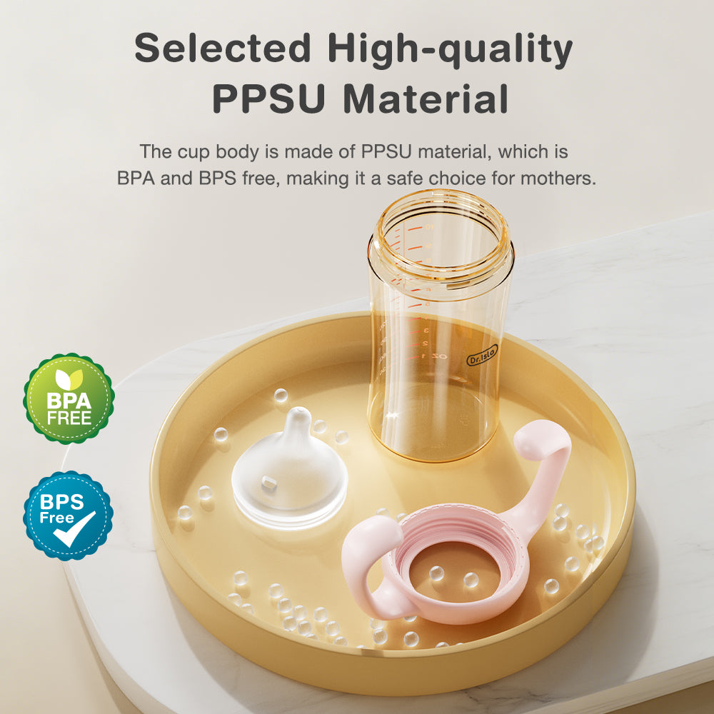 PPSU 斜め型哺乳瓶 - PS74