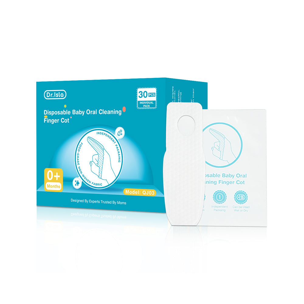 口腔清掃用指サック手袋 30枚入り - QJ03